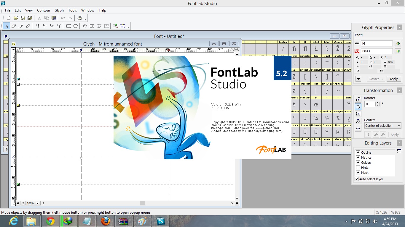 FontLab Studio 5.2 Full With Crack FontLab Studio 5.2 Full