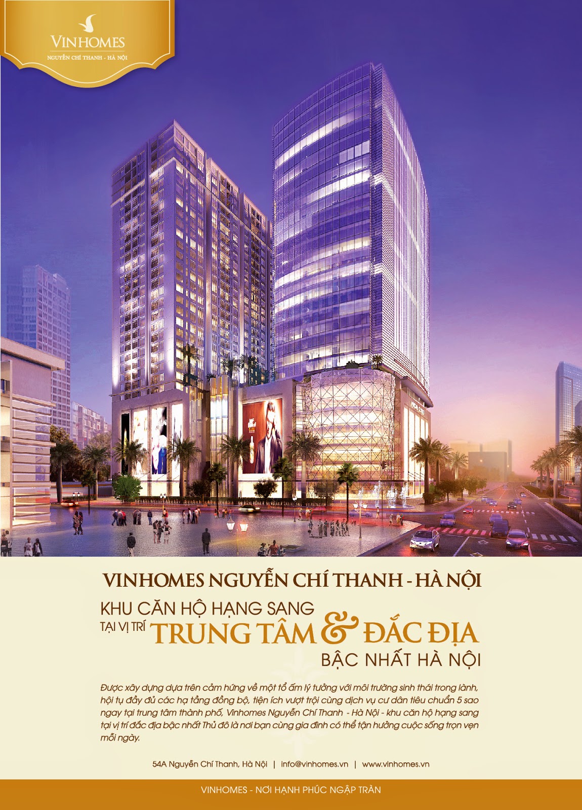 Vinhomes 56 Nguyễn Chí Thanh - Căn Hộ hạng sang Hà Nội Vinhomes 56 Nguyễn Chí Thanh - Căn Hộ hạng sang Hà Nội
