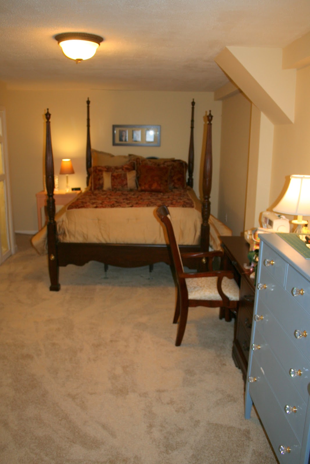 Domesticated Cara Basement Bedroom