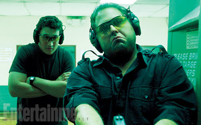 Jonah Hill and Miles Teller in an untitled Todd Phillips comedy