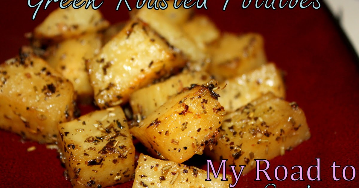 Learning the Ropes...One Recipe at a Time Oven Roasted Greek Potatoes