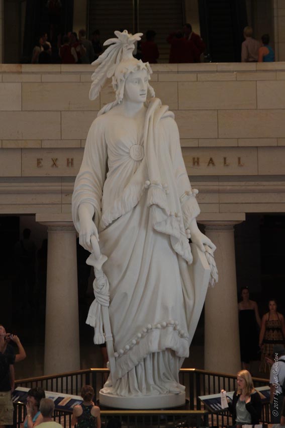 Public Art in Chicago US Capitol Bldg.. The Rotunda..