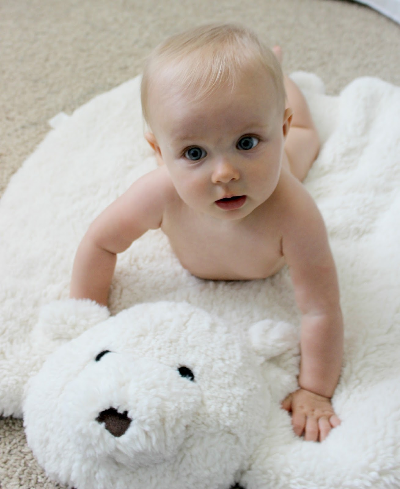 One Lucky Girl The Bear Rug