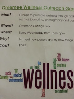 Free Omemee Wellness Group Meets Wednesdays Free Omemee Wellness Group Poster