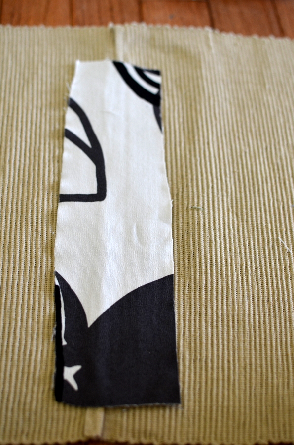 DIY dollar store TABLE RUNNER PLACE OF MY TASTE