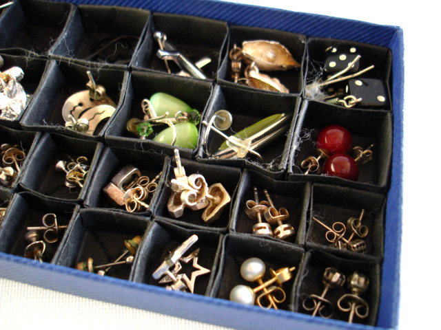 Rückblick: Platzsparende Ohrring Aufbewahrung - Handmade by Frizzi