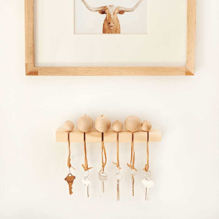 5 DIY to try # Key holders