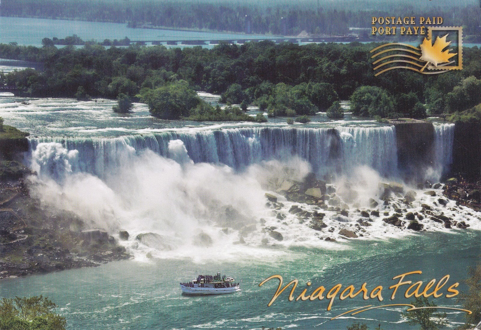The Postcard Project Canadian Connection 5 Niagara Falls
