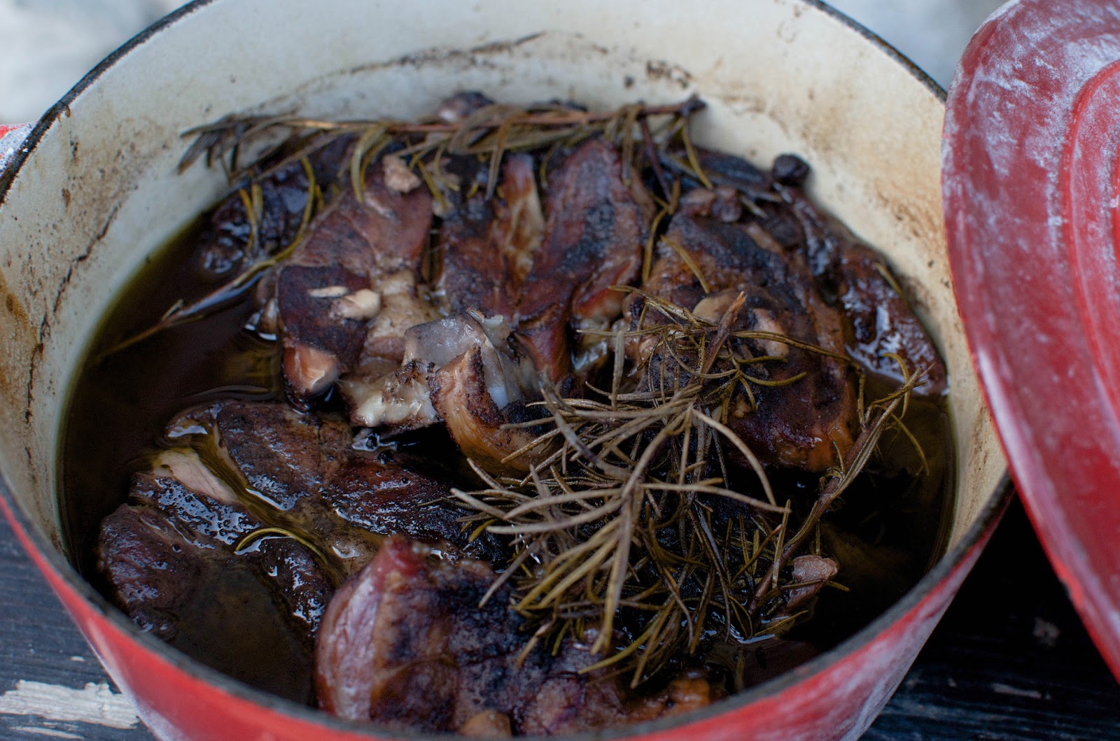 La Tavola Marche Peposo Peppered Lamb Stew, Slow Cooked in a Wood Oven