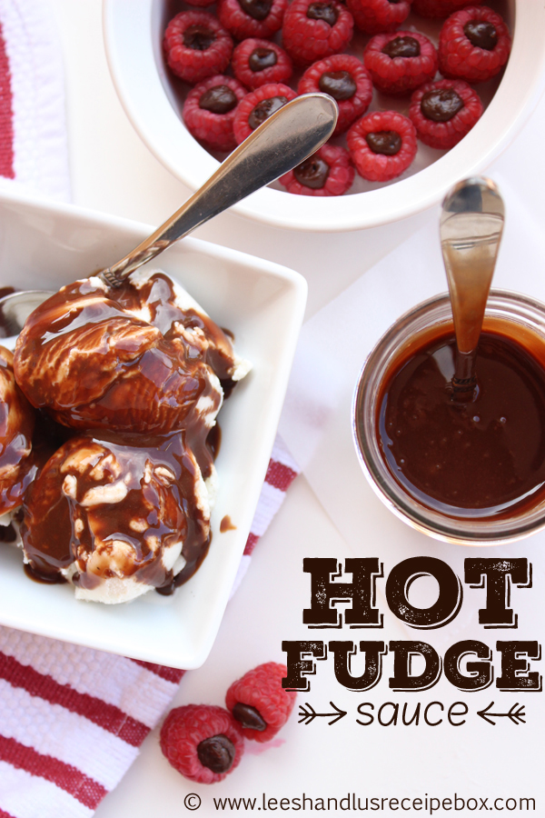 Leesh & Lu's Recipe Box Homemade Hot Fudge Sauce