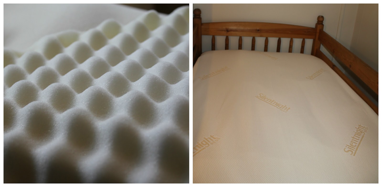 silent night memory foam mattress topper 5cm review