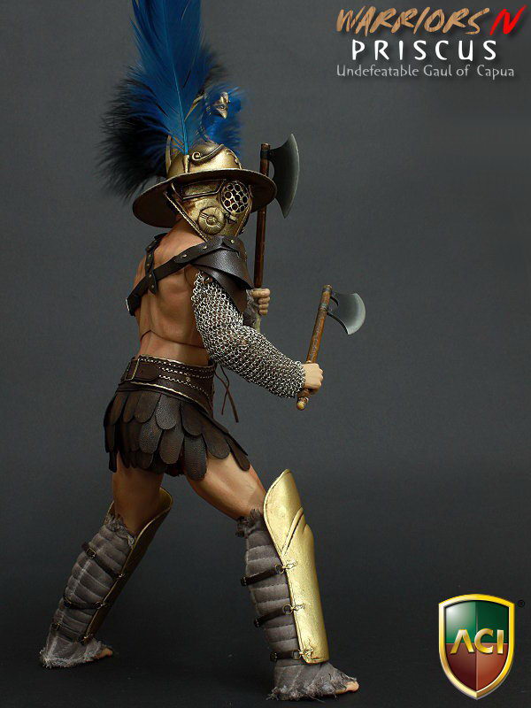 ACI Toys 1/6 Gladiator Priscus_ Axe w/ cloth _Roman Warriors 4 Now  AT035A 