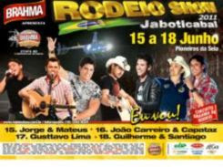 Rodeio Show Jaboticabal 2011 - Agenda de Shows