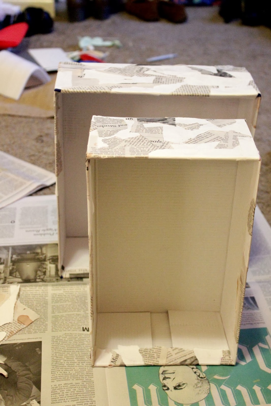 DIY Temporary Shelves Melmaria Designs DIY Temporary Shelves