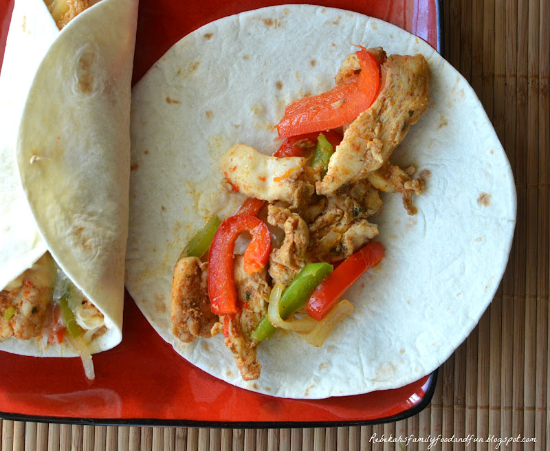 Family, Food, and Fun Chicken Fajitas with Homemade Seasoning