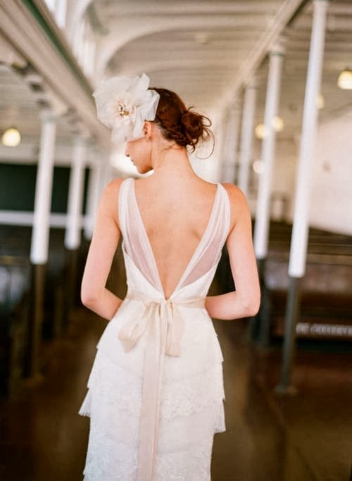 robe de mariee dos nus en forme V robe de mariee dos nus en forme V