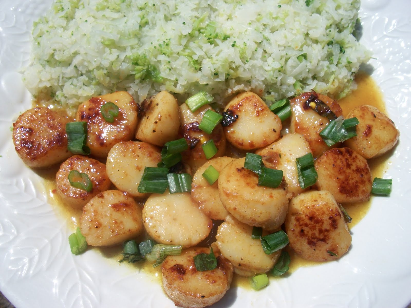 Seared Scallops in Coconut Curry Sauce Sandy's Kitchen