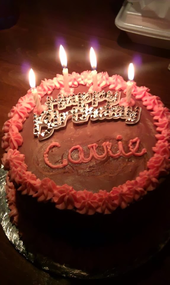With God Happy Birthday Carrie
