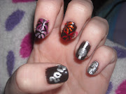 Here are my New Years nails: And hey, I might as well show you all my .