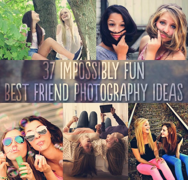 37 Impossibly Fun Best Friend Photography Ideas - DIY Craft Projects