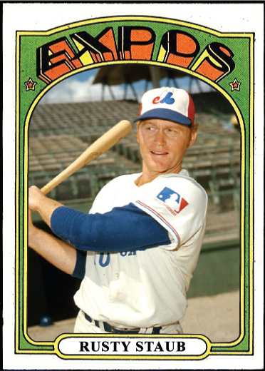 WHEN TOPPS HAD (BASE)BALLS!: MISSING IN ACTION- 1972 RUSTY STAUB(s)