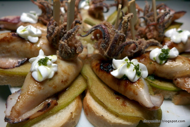 Squid Stuffed with Caramelised Onions