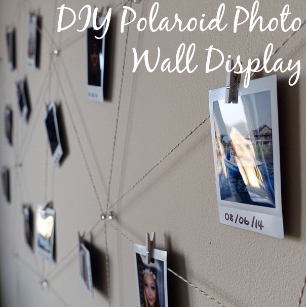 The Blushing Introvert Diy Polaroid Photo Wall Display - Diy Polaroid Wall Display The Blushing Introvert Diy Polaroid Photo Wall Display - Diy Polaroid Wall Display