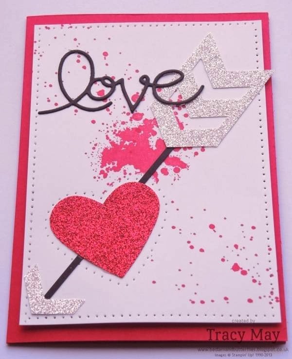 Stampin' Up! Independent Demonstrator UK Tracy May Love the Glitter
