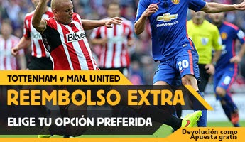 betfair reembolso 25 euros Tottenham vs Manchester United 28 diciembre betfair reembolso 25 euros Tottenham vs Manchester United 28 diciembre