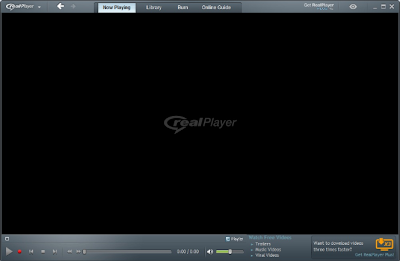 برنامج ريل بلاير Real Player مشغل الصوتيات والمرئيات برنامج ريل بلاير Real Player مشغل الصوتيات والمرئيات