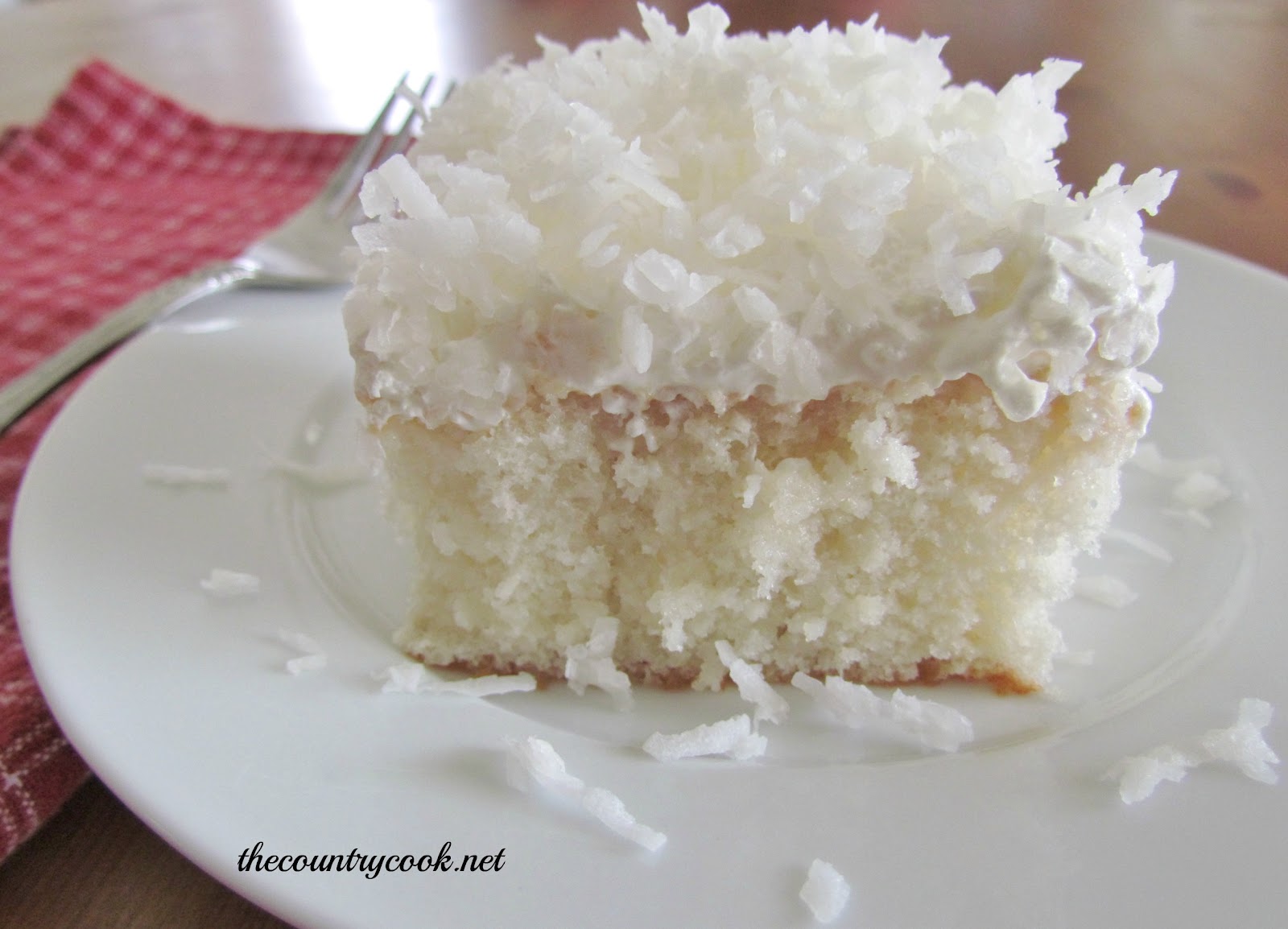 Coconut Cream Poke Cake The Country Cook
