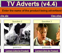 Quizardry Answers: TV Adverts (v4.4)