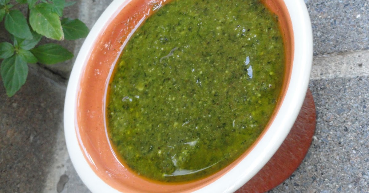 A Peek into My Kitchen Jalapeno Basil Pesto