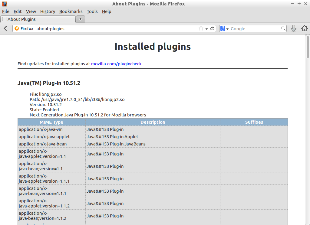8) To install the java plugin for Google chrome, do the following:- a) Go to Google chrome installation directory