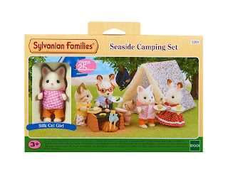 Sylvanian Families Seaside Camping Set Reverse View