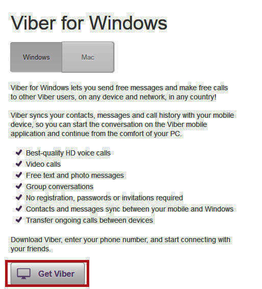 Viber For PC