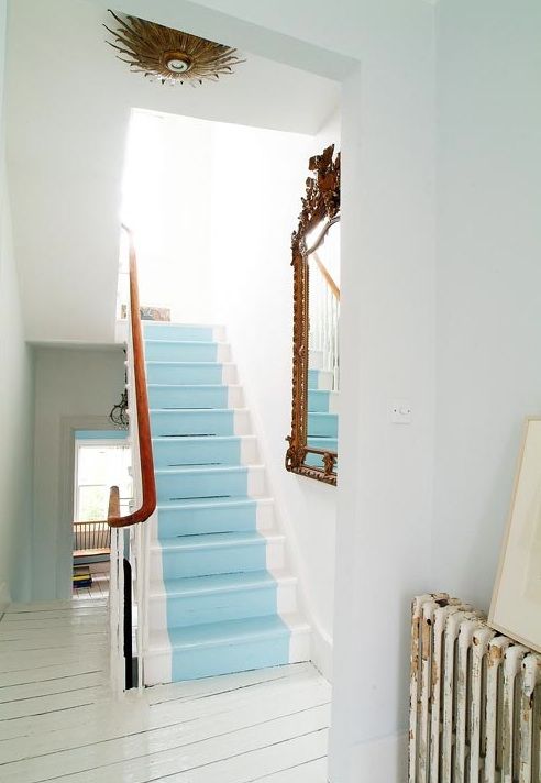 painting stairs