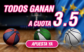 wanabet cuota 3,5 Real Madrid, Barcelona y Unicaja ganan euroliga 4-5 febrero wanabet cuota 3,5 Real Madrid, Barcelona y Unicaja ganan euroliga 4-5 febrero