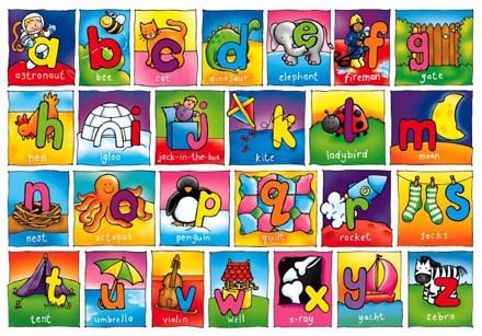 cartoon letters of the
