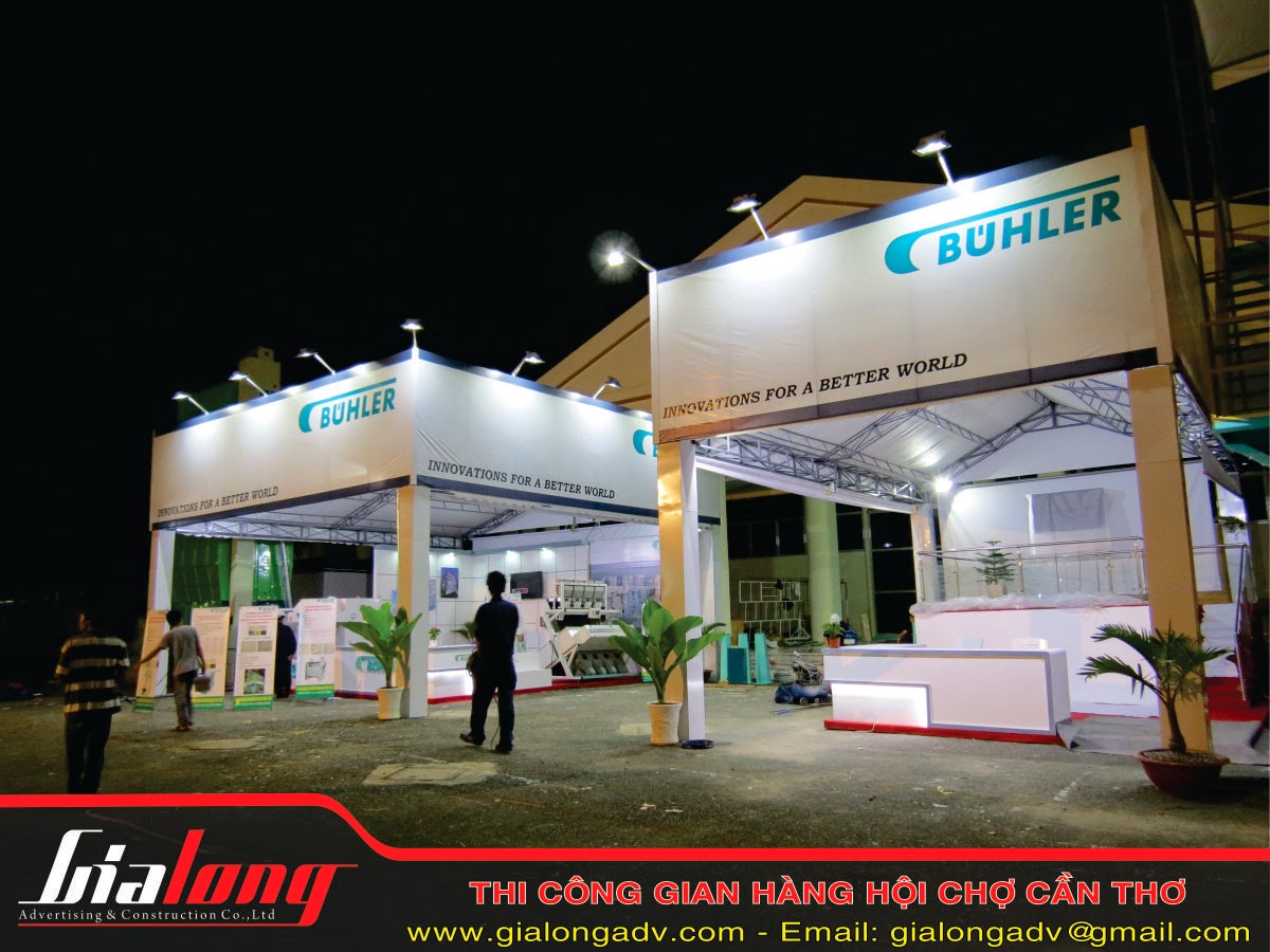 Thi công gian hàng hội chợ triển lãm, booth quảng cáo hội chơ. - 2