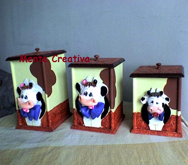 Vacas para la cocina en madera - Imagui