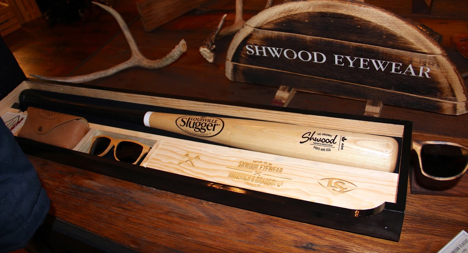 LOUISVILLE SLUGGER+SHWOOD SUNGLASS COLLABORATION for Opening Day 2014 