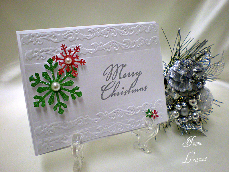 Stamping A Little Sunshine: Dinner Place Cards and Matching Christmas