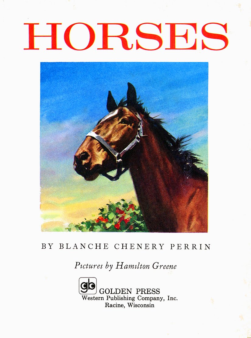 The Big Blog of Kids’ Comics! Hamilton Greene "Golden" Horses