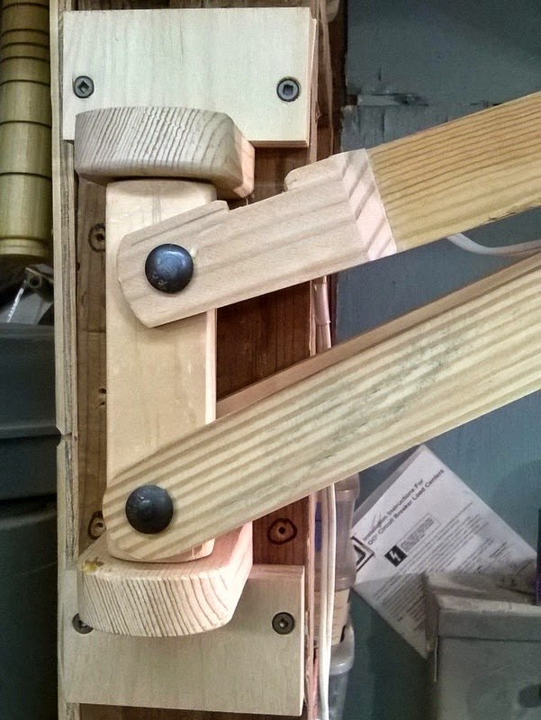 The Wood Knack Swing Arm Task Lamp