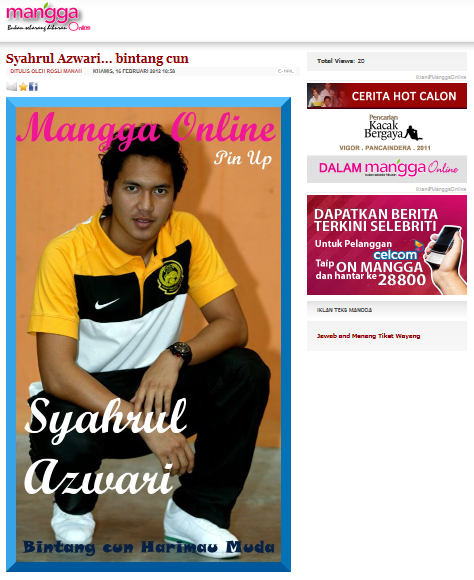 MANGGA - Poster Syahrul Azwari