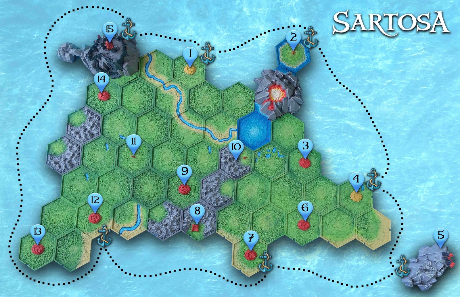 Map of Sartosa