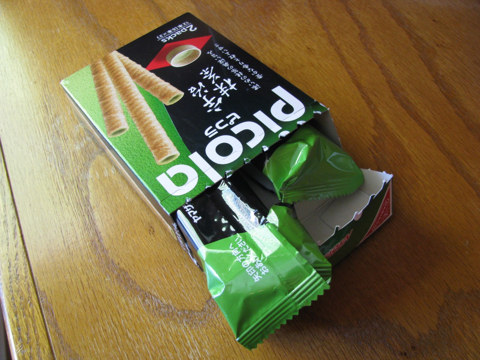 Corrie Food Nabisco Picola Matcha Green Tea Biscuit Rolls