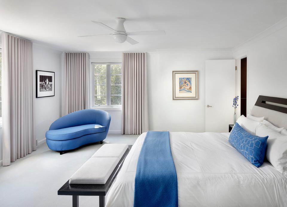 Ball Whirlybird Flushmount Ceiling Fan Ball Hugger Gloss White