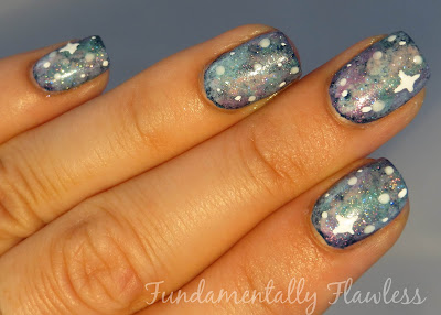 Galaxy nails tutorial